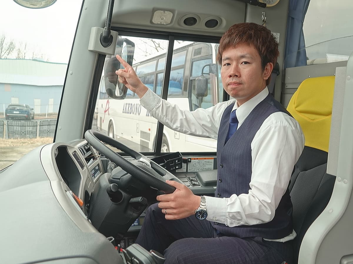 バス運転手の高い運転技術と経験、提案力